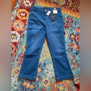 Lee Flare Cropped Modified Carpenters Jeans size 8/10